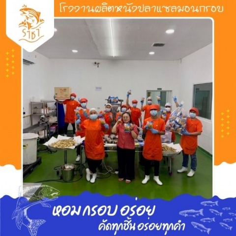 รับผลิตหนังปลาแซลมอนกรอบ